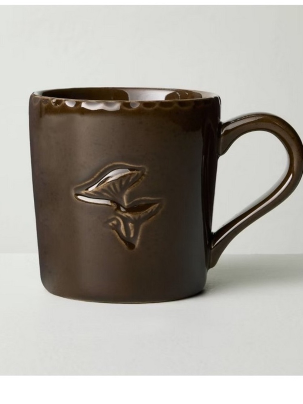 Hearth Hand Magnolia Mushroom Coffee Mug Cup Forest Brown Fall Farmhouse Target
